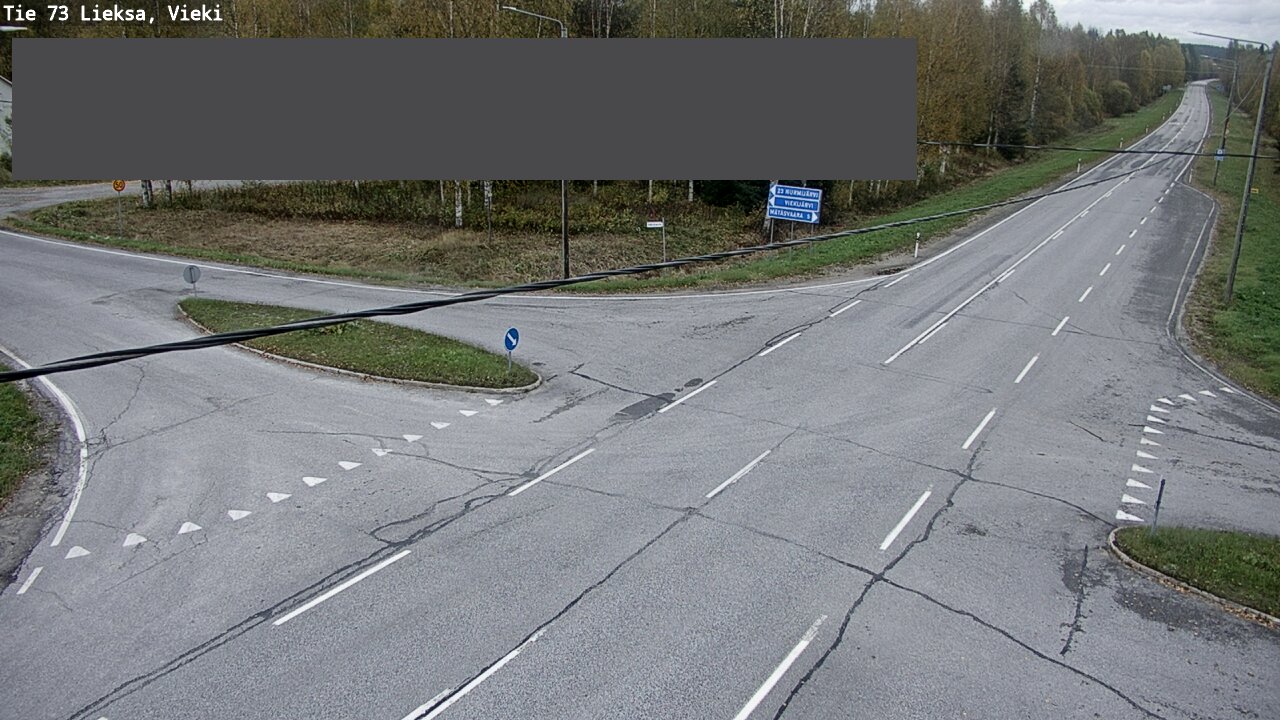 Kelikamerat Kuva Tie 73 Lieksa; Vieki, Lieksa, Pohjois-Karjala