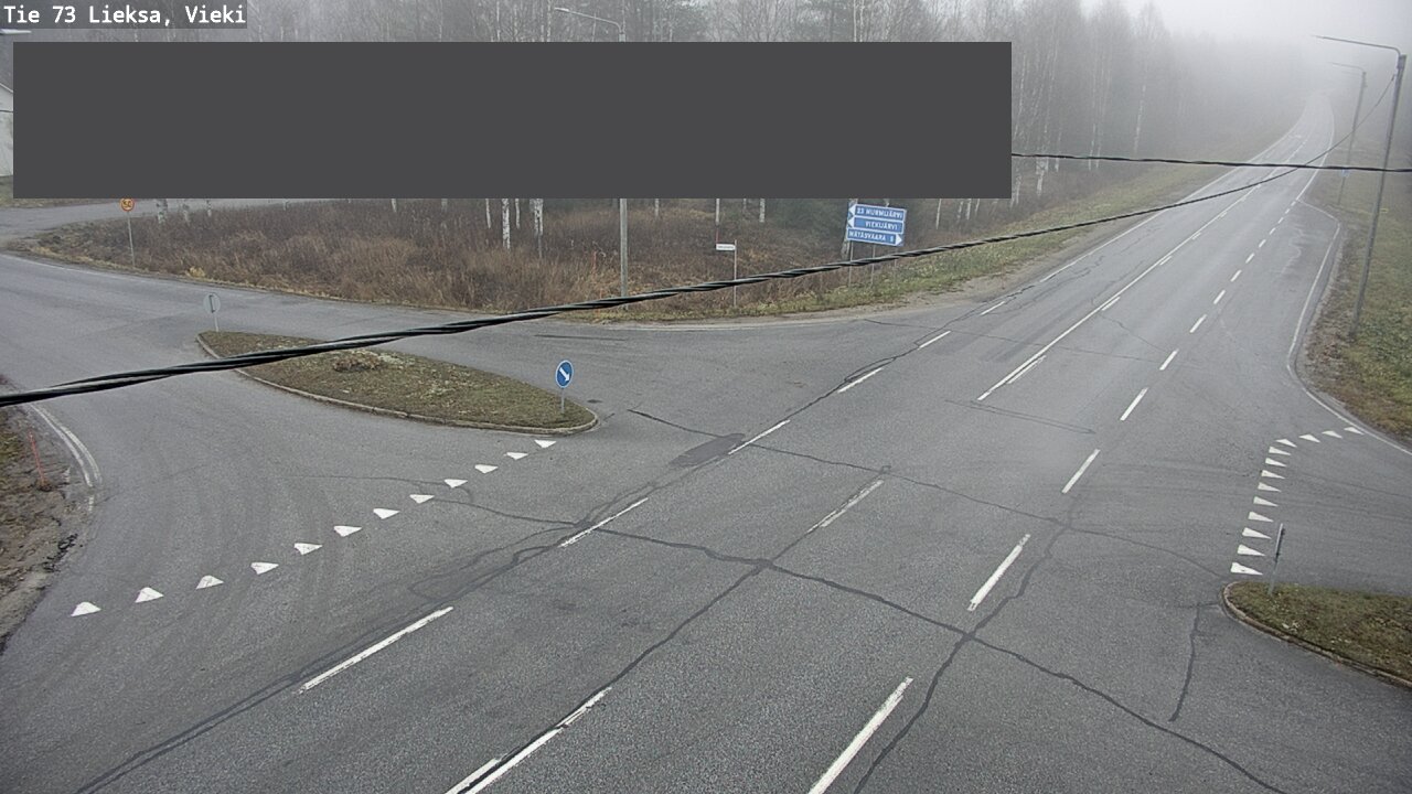 Kelikamerat Kuva Tie 73 Lieksa; Vieki, Lieksa, Pohjois-Karjala