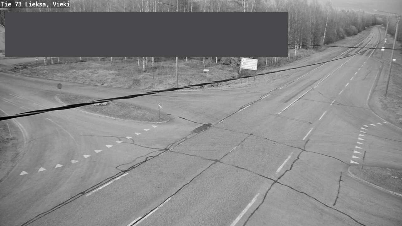Kelikamerat Kuva Tie 73 Lieksa; Vieki, Lieksa, Pohjois-Karjala