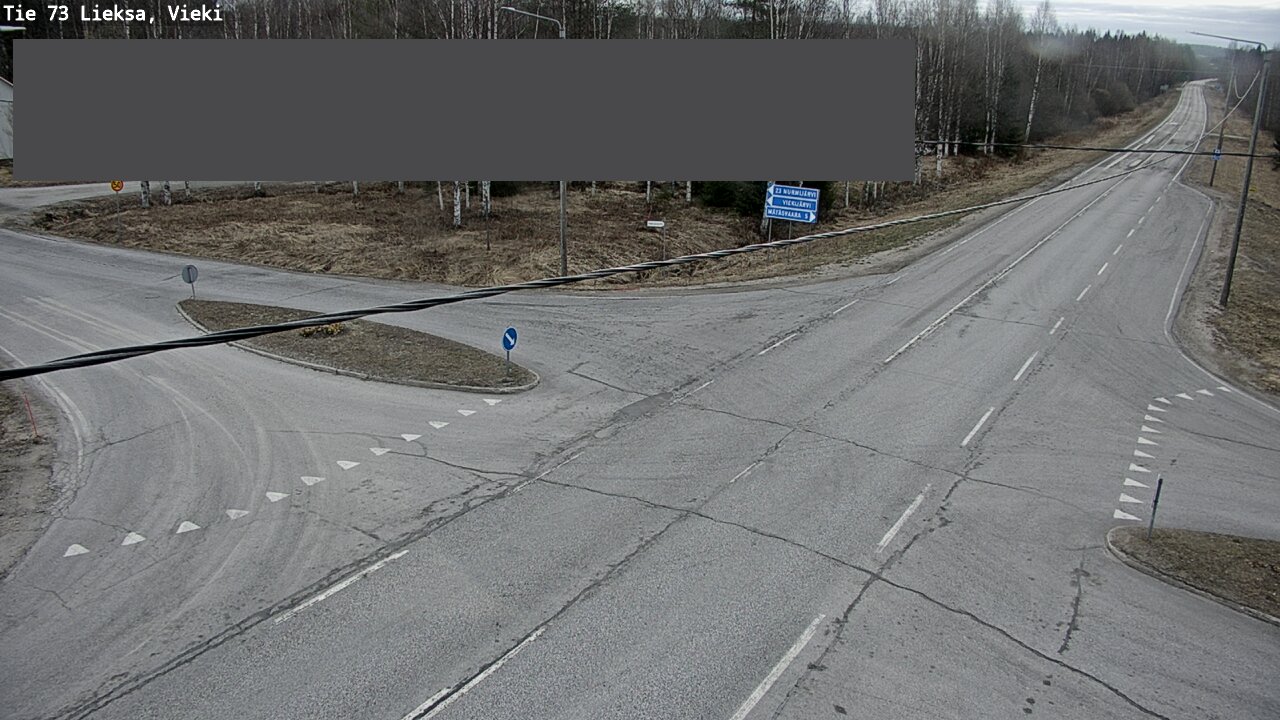 Kelikamerat Kuva Tie 73 Lieksa; Vieki, Lieksa, Pohjois-Karjala