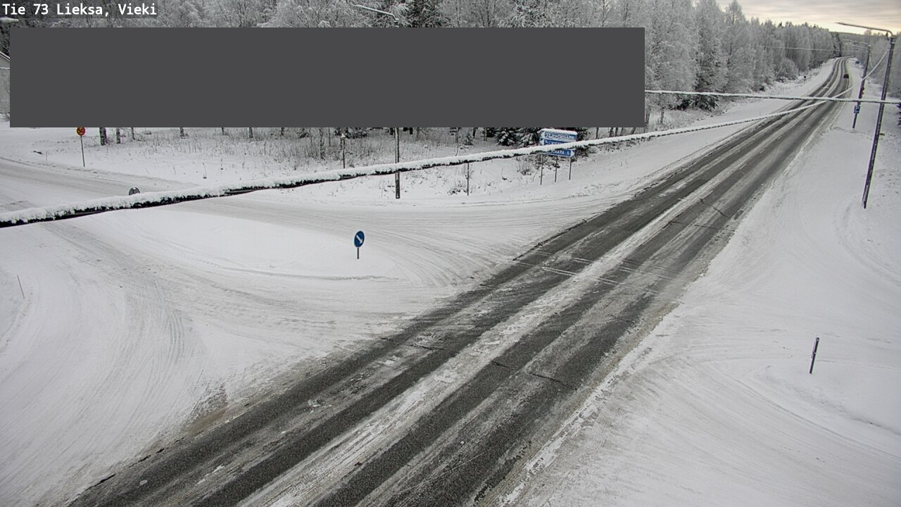 Kelikamerat Kuva Tie 73 Lieksa; Vieki, Lieksa, Pohjois-Karjala