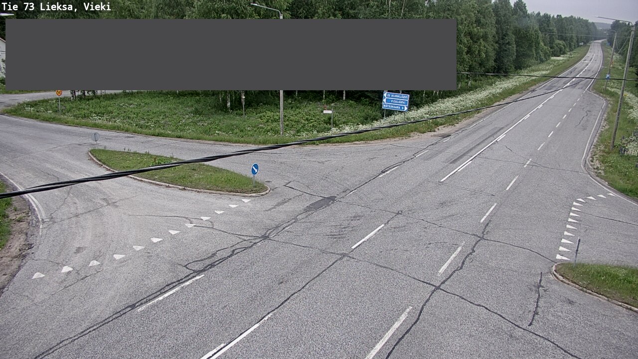 Kelikamerat Kuva Tie 73 Lieksa; Vieki, Lieksa, Pohjois-Karjala