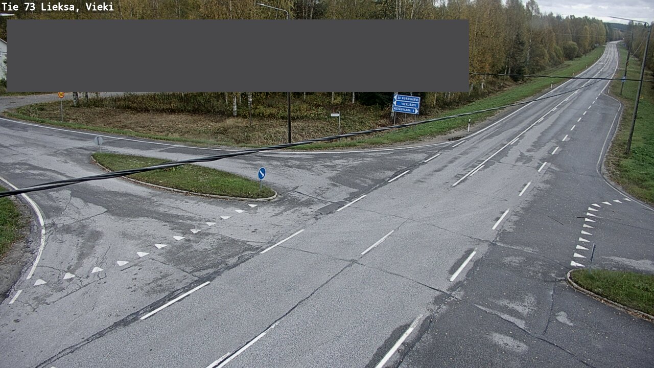Weather Camera Image Väg 73 Lieksa, Vieki, Lieksa, Pohjois-Karjala