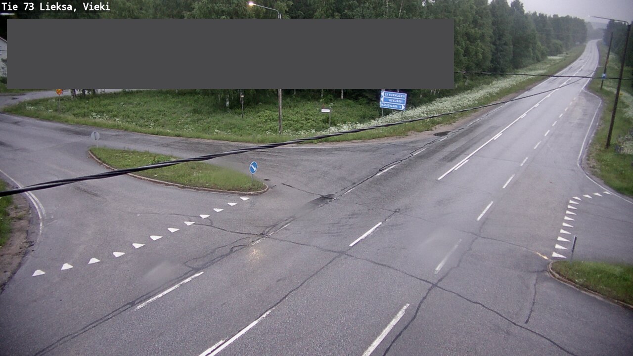 Kelikamerat Kuva Tie 73 Lieksa; Vieki, Lieksa, Pohjois-Karjala