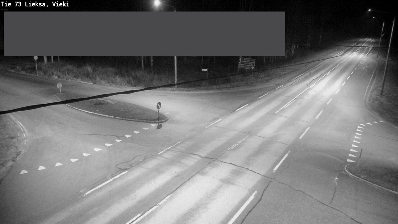 Weather Camera Image Road 73 Lieksa, Vieki, Lieksa, Pohjois-Karjala