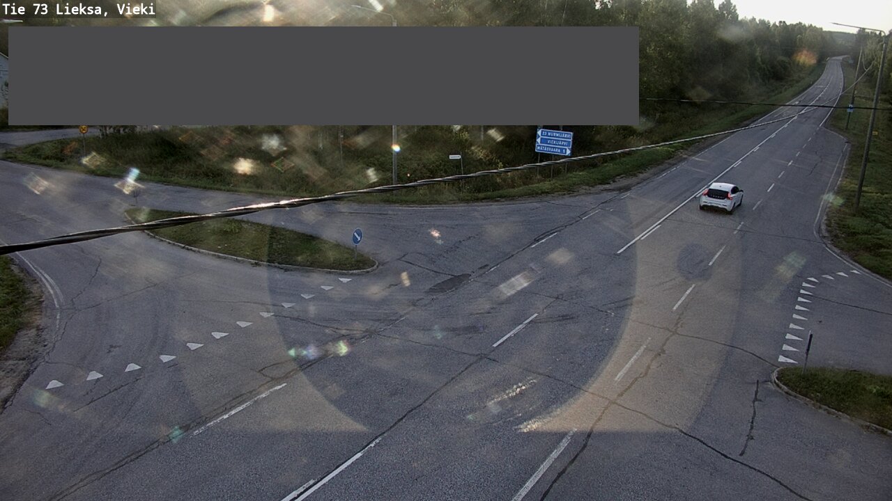 Weather Camera Image Väg 73 Lieksa, Vieki, Lieksa, Pohjois-Karjala