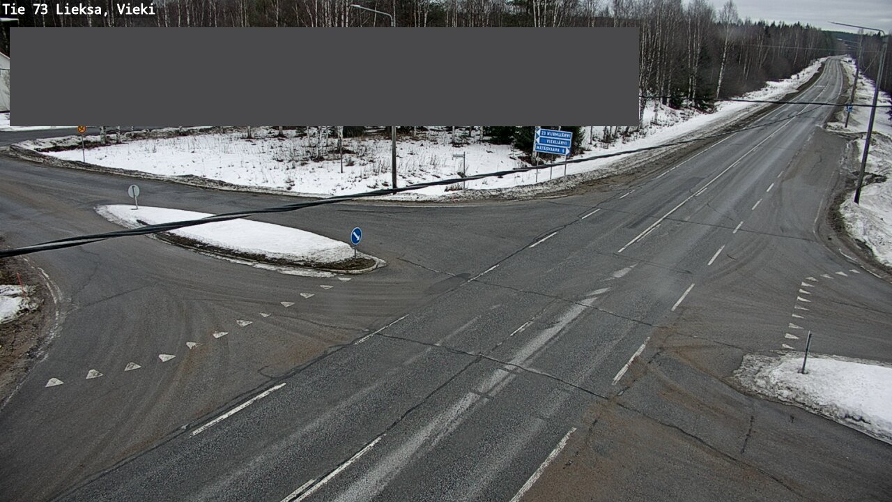 Kelikamerat Kuva Tie 73 Lieksa; Vieki, Lieksa, Pohjois-Karjala