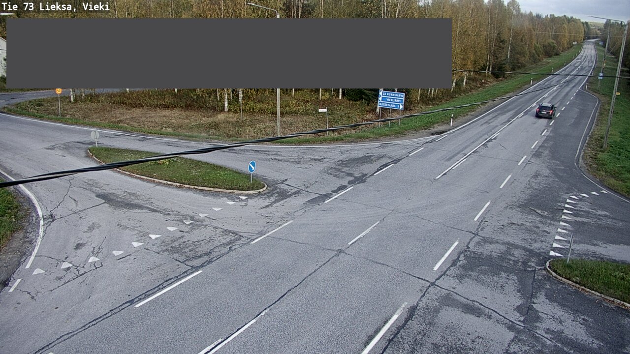 Weather Camera Image Road 73 Lieksa, Vieki, Lieksa, Pohjois-Karjala