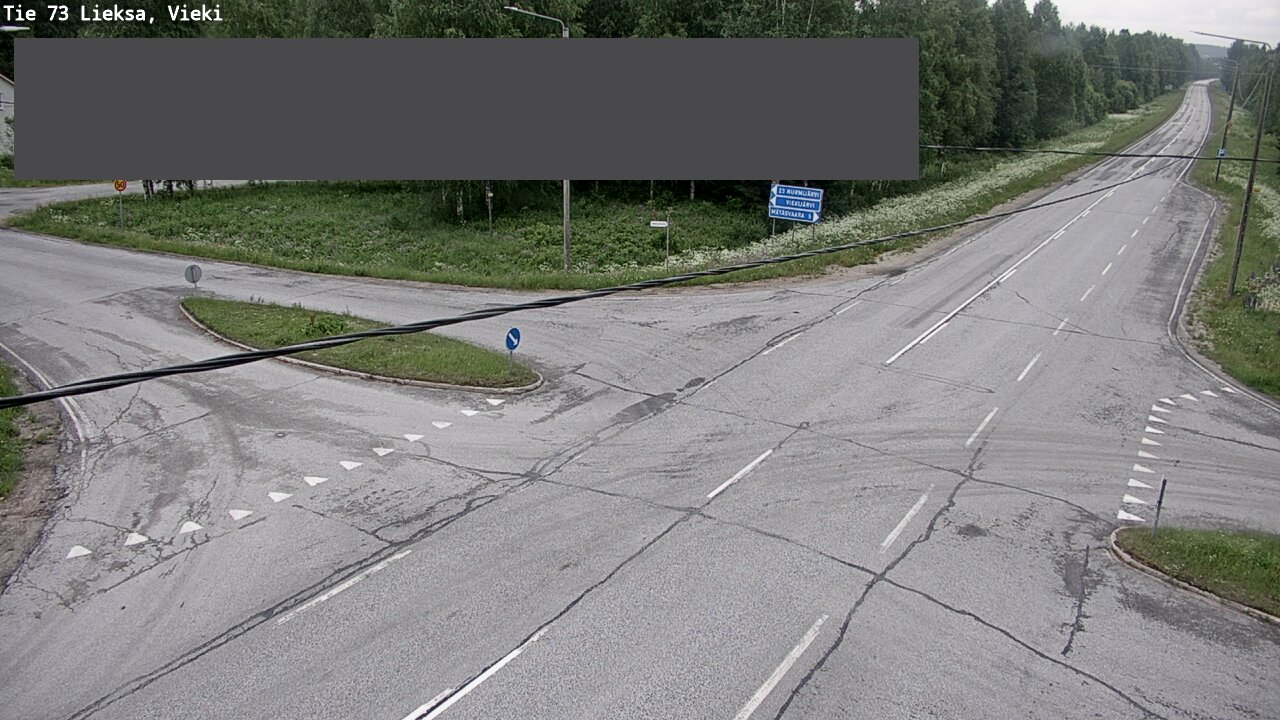 Weather Camera Image Väg 73 Lieksa, Vieki, Lieksa, Pohjois-Karjala