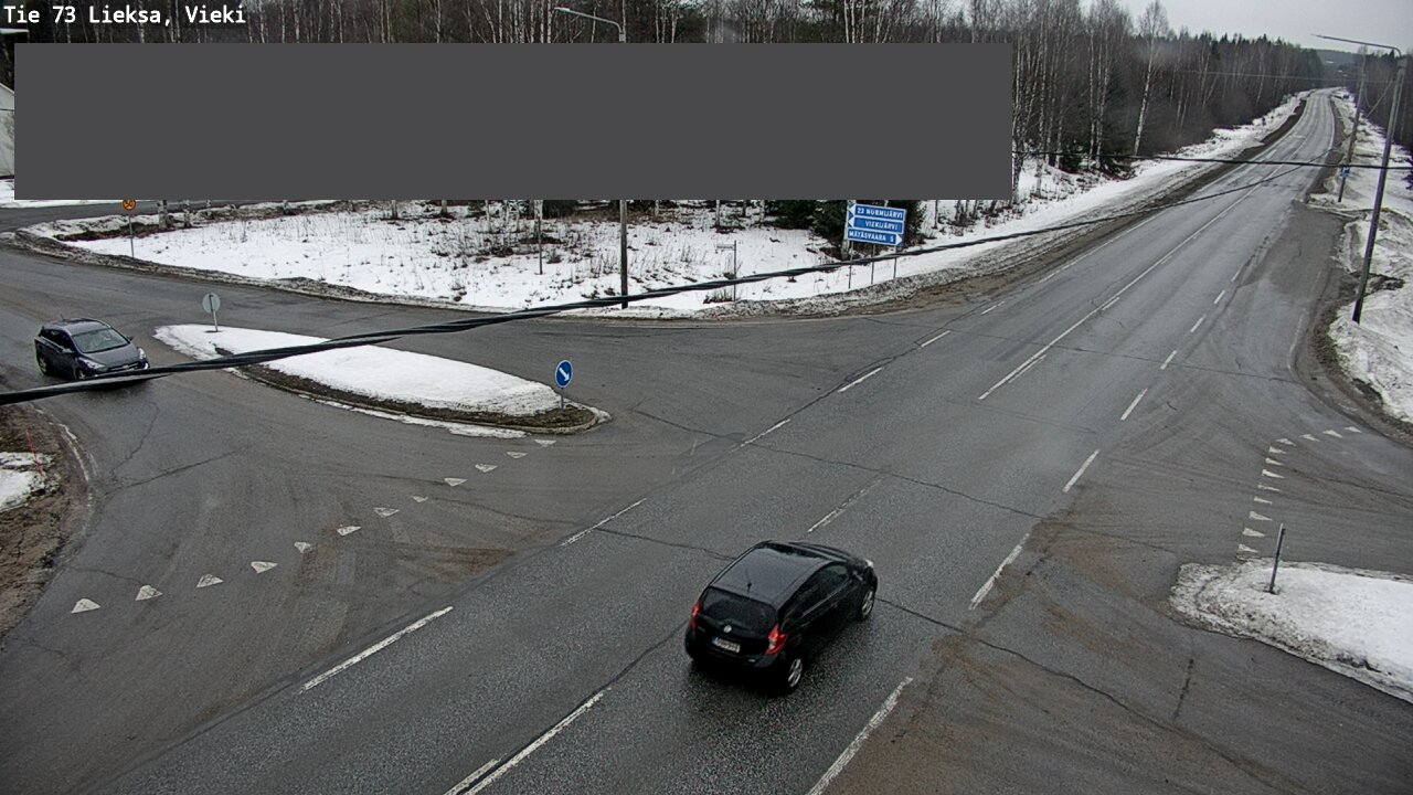 Weather Camera Image Väg 73 Lieksa, Vieki, Lieksa, Pohjois-Karjala