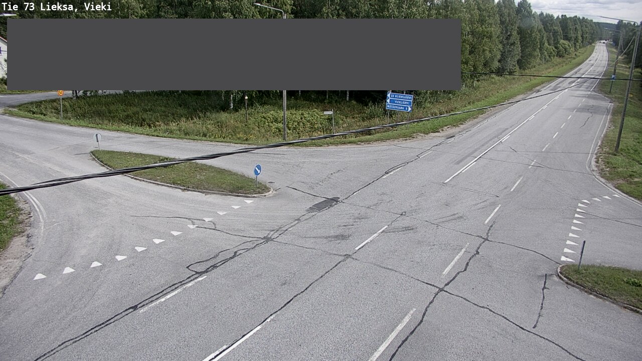 Weather Camera Image Väg 73 Lieksa, Vieki, Lieksa, Pohjois-Karjala