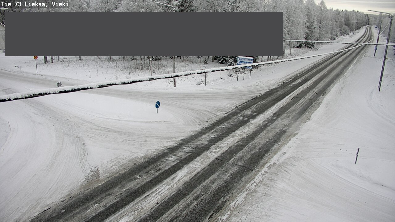 Weather Camera Image Road 73 Lieksa, Vieki, Lieksa, Pohjois-Karjala