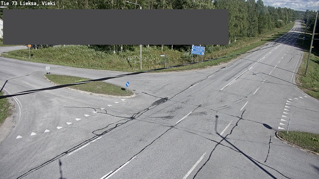 Kelikamerat Kuva Tie 73 Lieksa; Vieki, Lieksa, Pohjois-Karjala