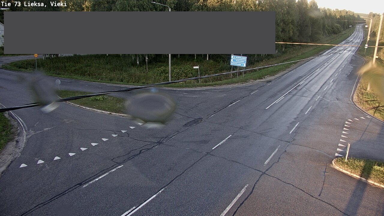 Kelikamerat Kuva Tie 73 Lieksa; Vieki, Lieksa, Pohjois-Karjala