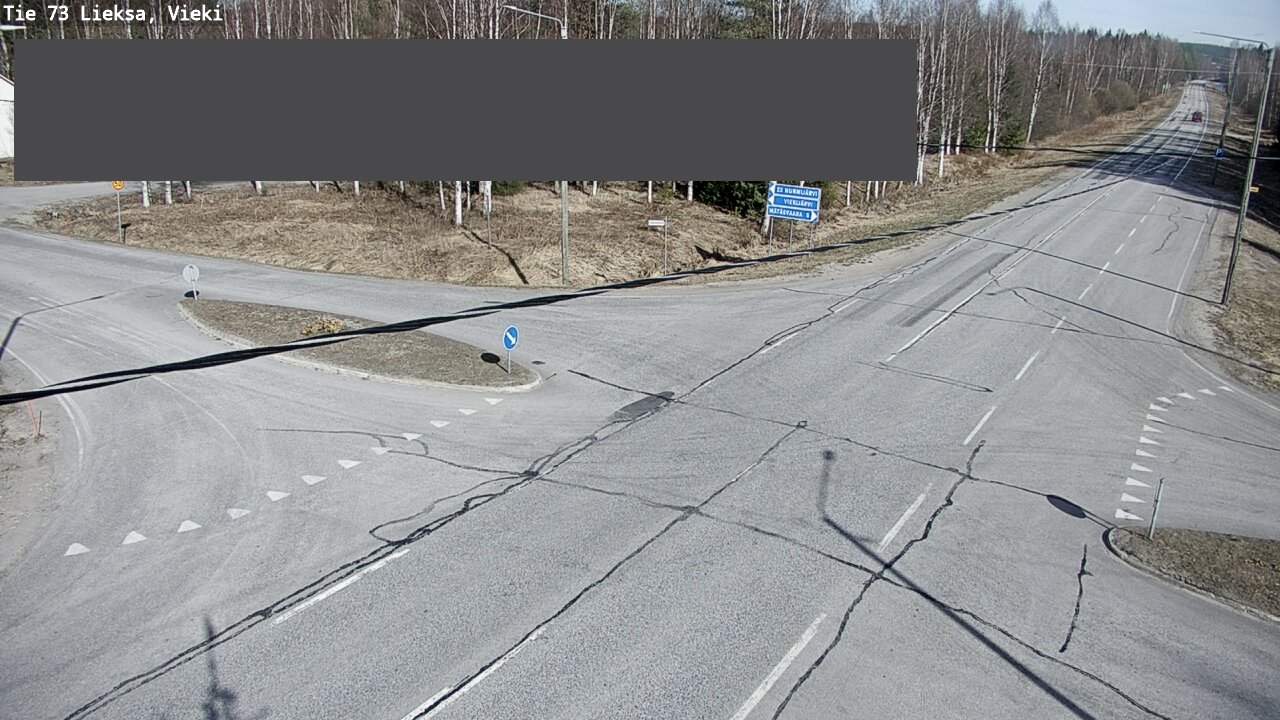 Kelikamerat Kuva Tie 73 Lieksa; Vieki, Lieksa, Pohjois-Karjala