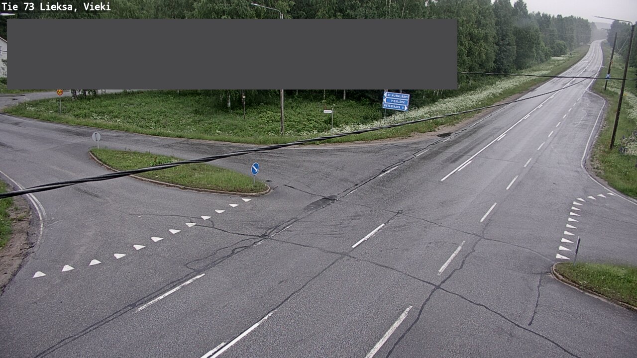 Kelikamerat Kuva Tie 73 Lieksa; Vieki, Lieksa, Pohjois-Karjala