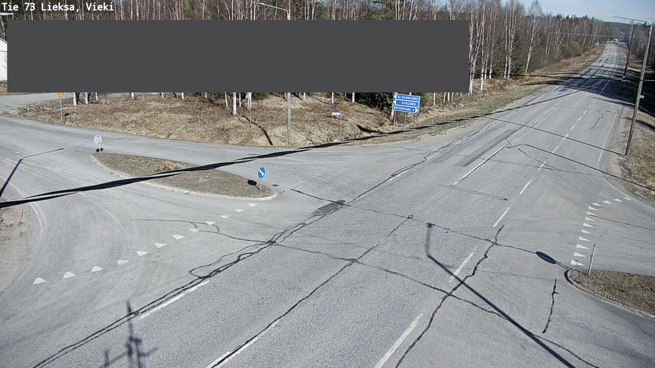 Kelikamerat Kuva Tie 73 Lieksa; Vieki, Lieksa, Pohjois-Karjala