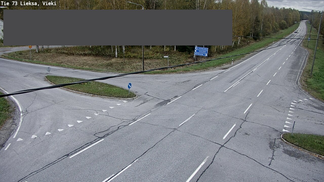 Kelikamerat Kuva Tie 73 Lieksa; Vieki, Lieksa, Pohjois-Karjala