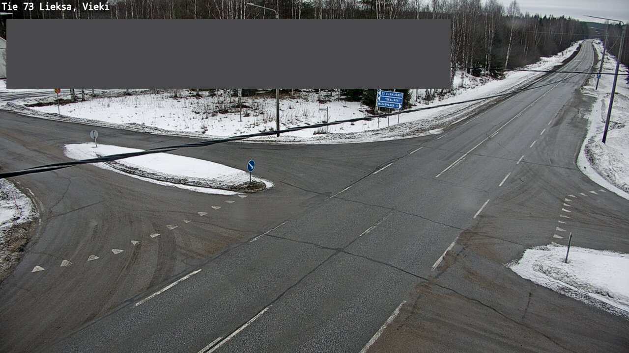 Kelikamerat Kuva Tie 73 Lieksa; Vieki, Lieksa, Pohjois-Karjala