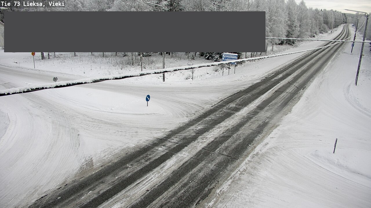 Weather Camera Image Road 73 Lieksa, Vieki, Lieksa, Pohjois-Karjala