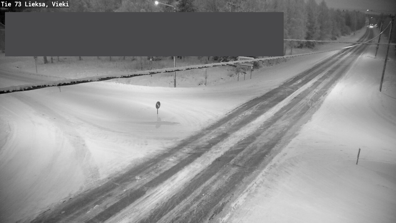 Kelikamerat Kuva Tie 73 Lieksa; Vieki, Lieksa, Pohjois-Karjala