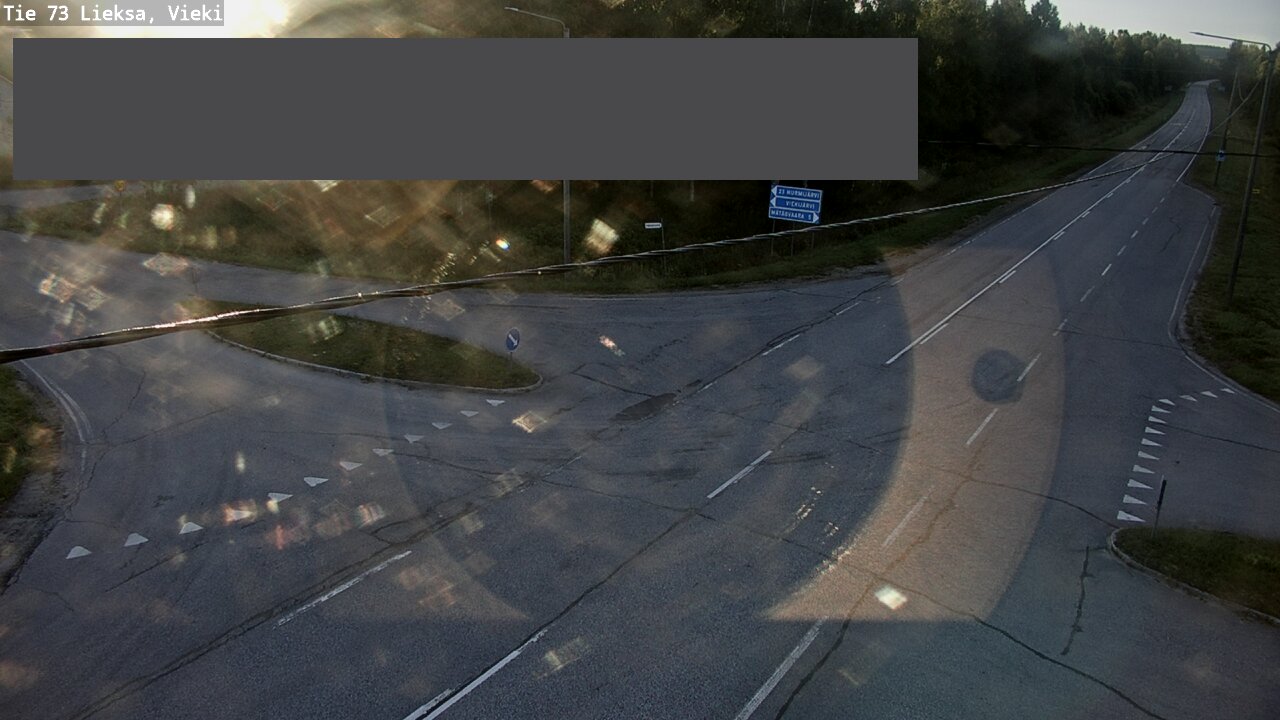 Weather Camera Image Väg 73 Lieksa, Vieki, Lieksa, Pohjois-Karjala