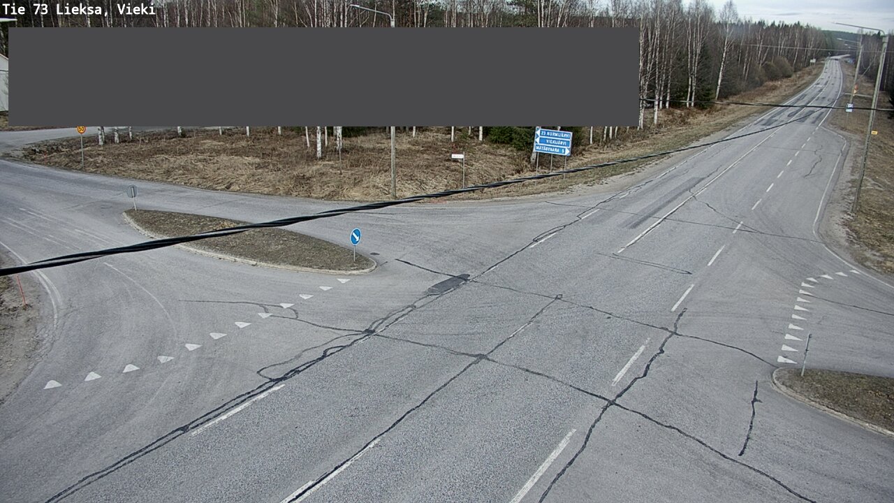 Kelikamerat Kuva Tie 73 Lieksa; Vieki, Lieksa, Pohjois-Karjala