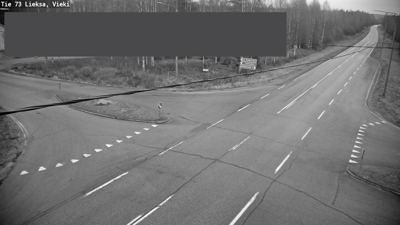 Kelikamerat Kuva Tie 73 Lieksa; Vieki, Lieksa, Pohjois-Karjala