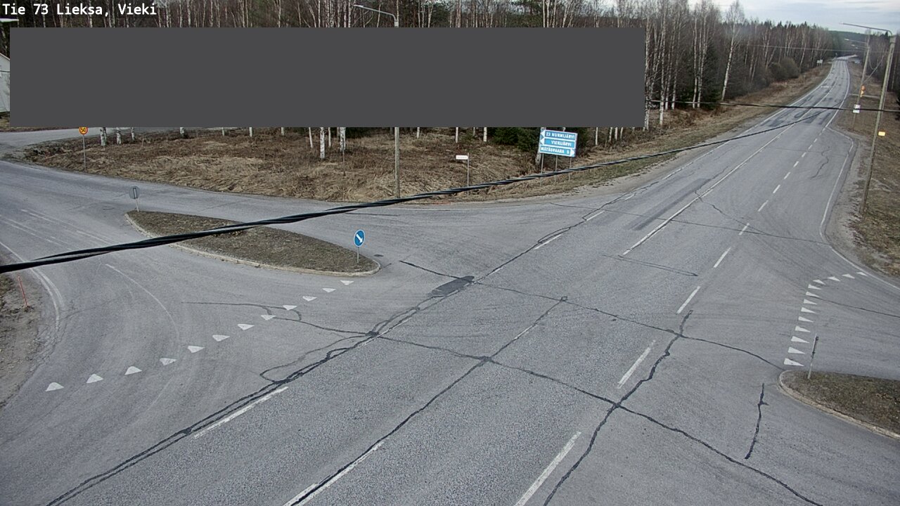 Kelikamerat Kuva Tie 73 Lieksa; Vieki, Lieksa, Pohjois-Karjala