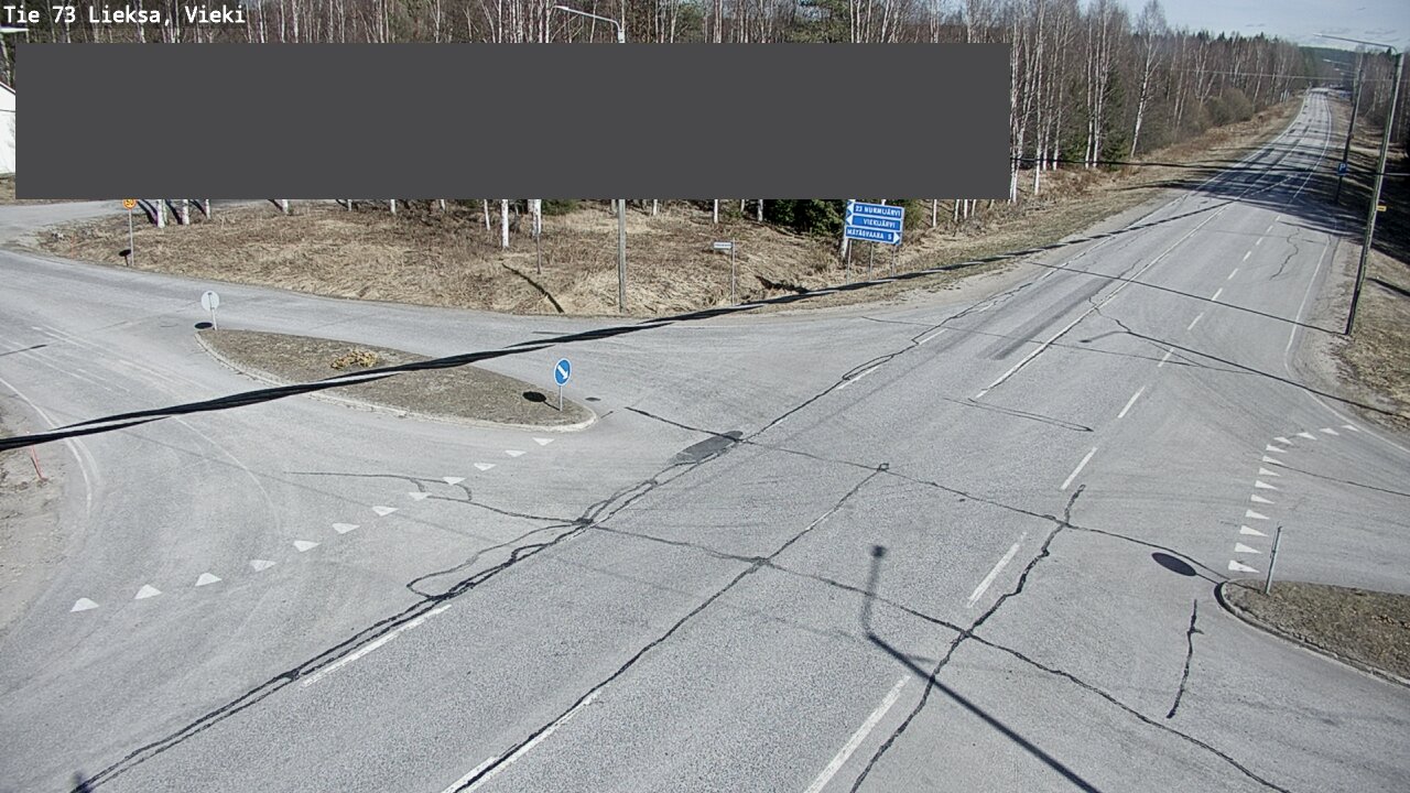 Kelikamerat Kuva Tie 73 Lieksa; Vieki, Lieksa, Pohjois-Karjala