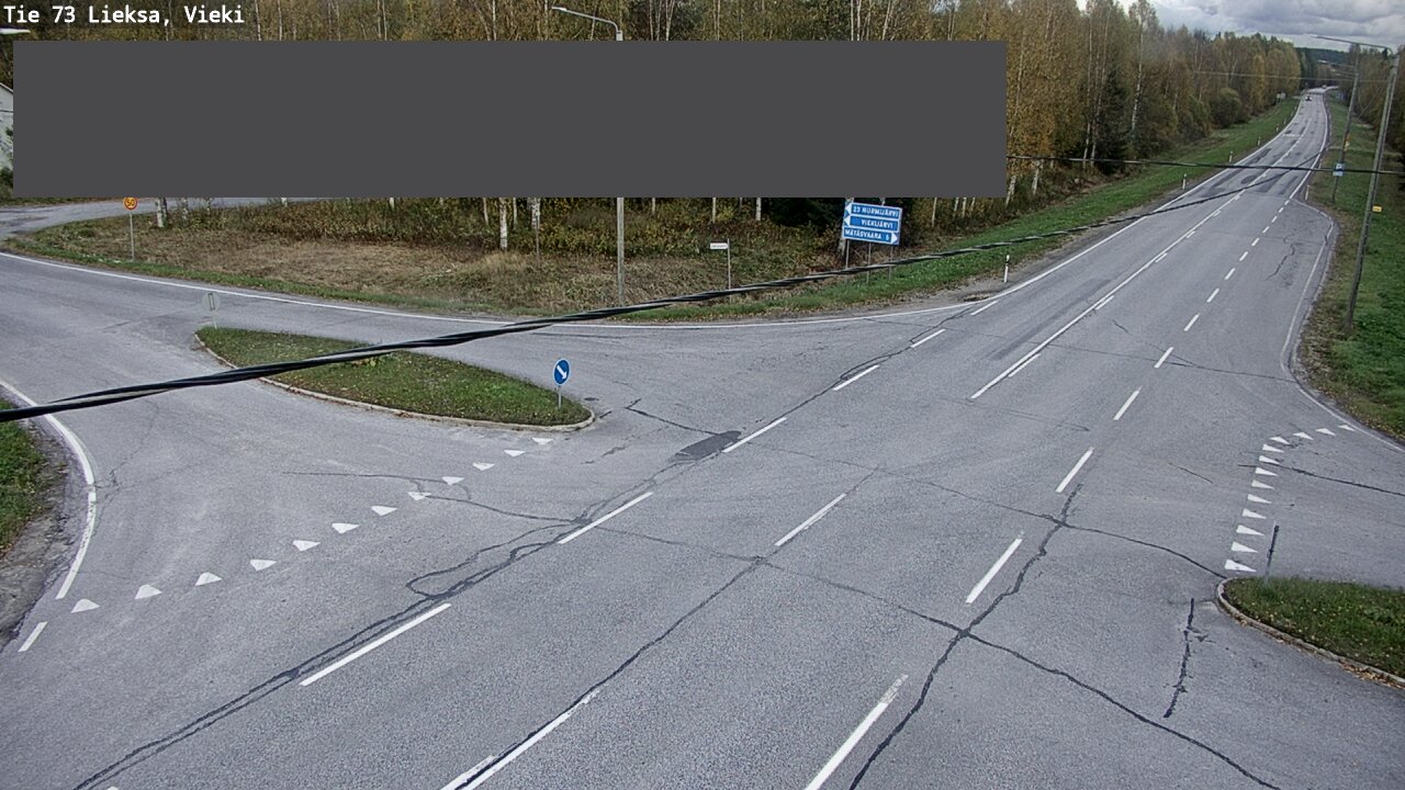 Kelikamerat Kuva Tie 73 Lieksa; Vieki, Lieksa, Pohjois-Karjala
