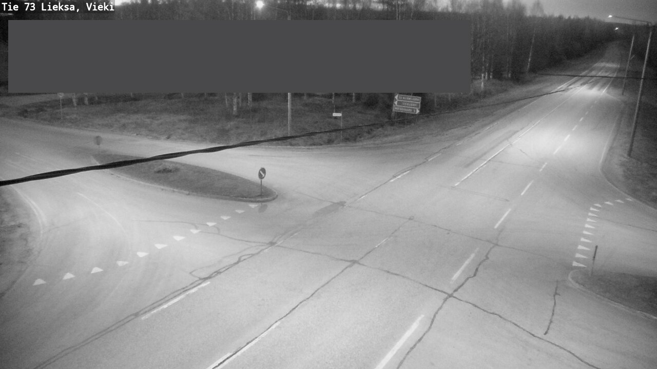 Weather Camera Image Väg 73 Lieksa, Vieki, Lieksa, Pohjois-Karjala