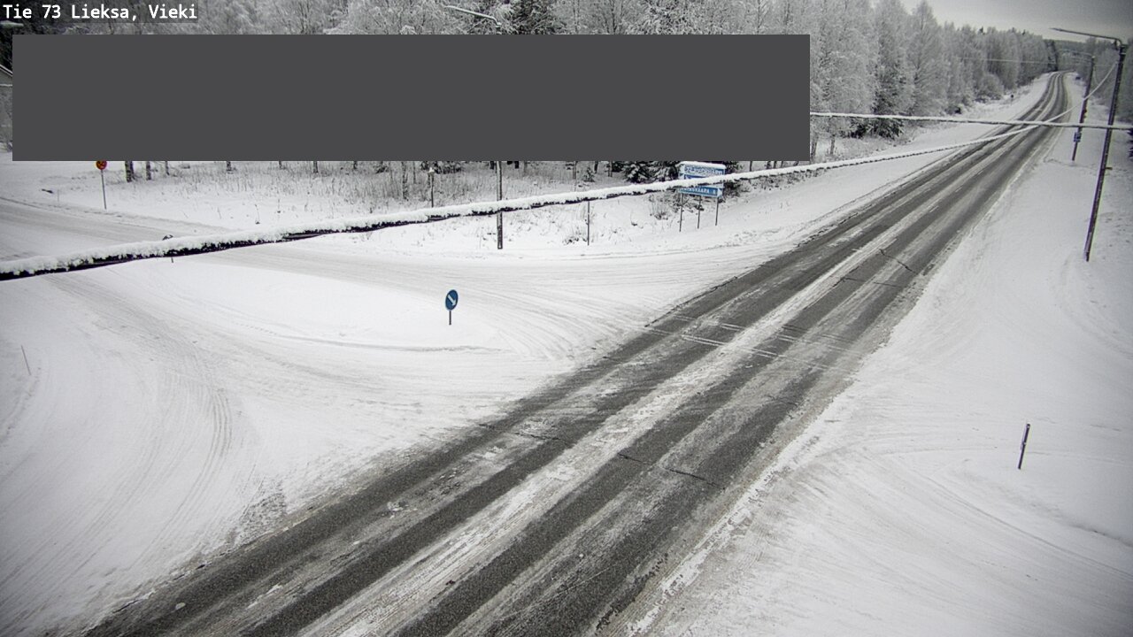 Kelikamerat Kuva Tie 73 Lieksa; Vieki, Lieksa, Pohjois-Karjala