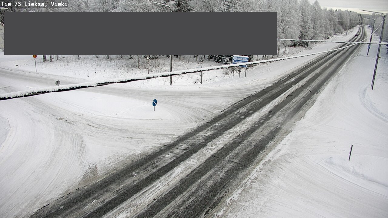 Weather Camera Image Road 73 Lieksa, Vieki, Lieksa, Pohjois-Karjala