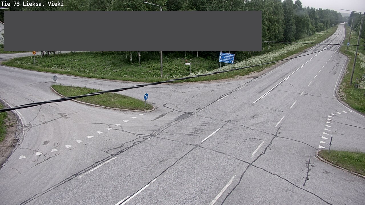 Kelikamerat Kuva Tie 73 Lieksa; Vieki, Lieksa, Pohjois-Karjala