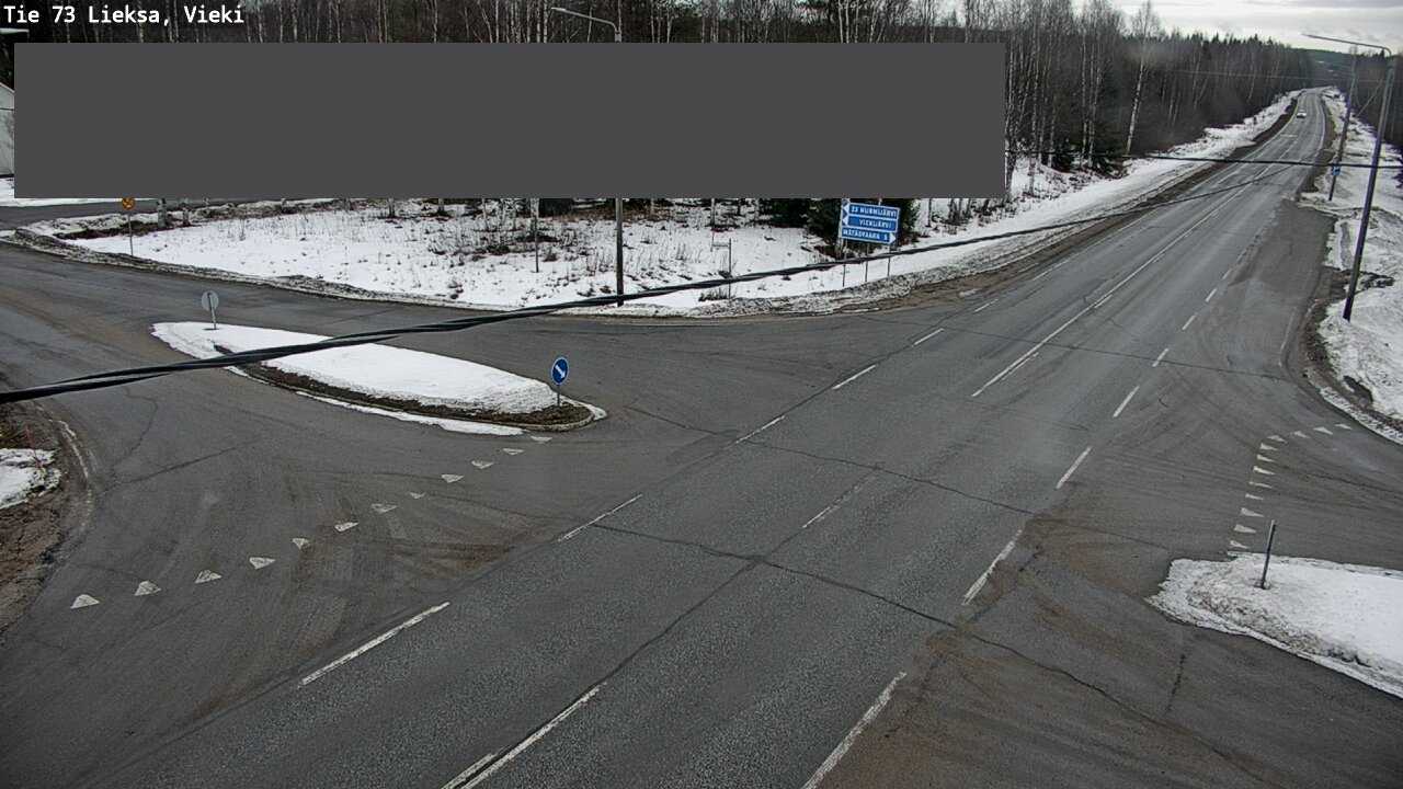 Kelikamerat Kuva Tie 73 Lieksa; Vieki, Lieksa, Pohjois-Karjala