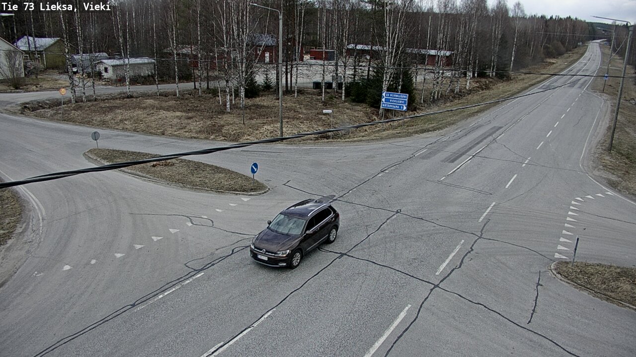 Weather Camera Image Road 73 Lieksa, Vieki, Lieksa, Pohjois-Karjala