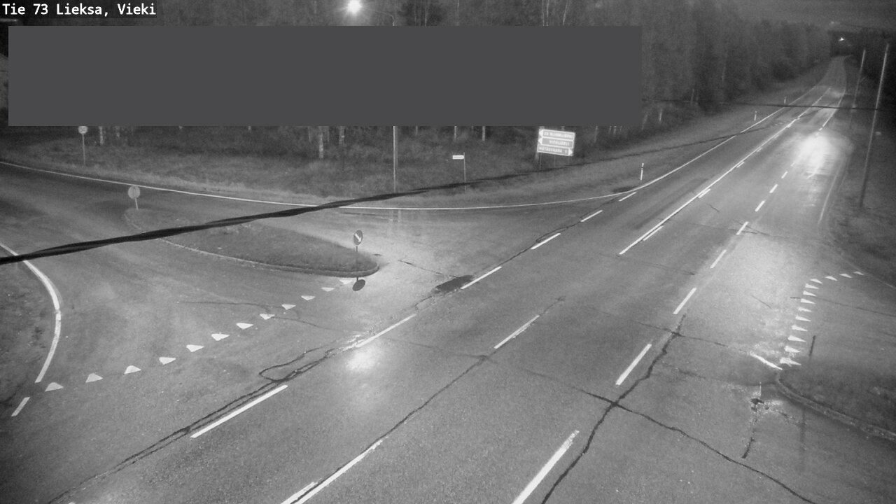 Weather Camera Image Road 73 Lieksa, Vieki, Lieksa, Pohjois-Karjala