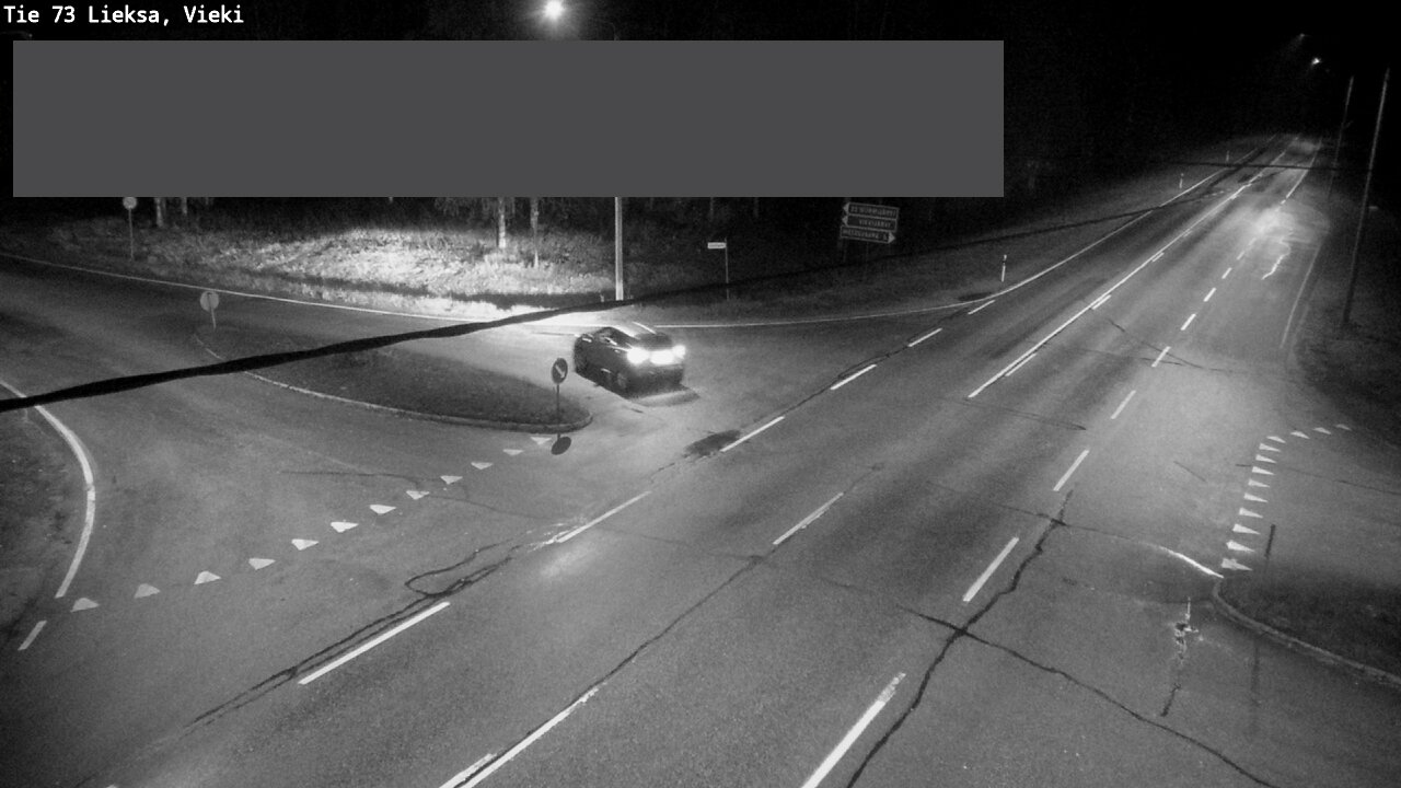 Weather Camera Image Road 73 Lieksa, Vieki, Lieksa, Pohjois-Karjala