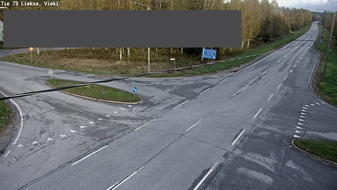 Weather Camera Image Road 73 Lieksa, Vieki, Lieksa, Pohjois-Karjala