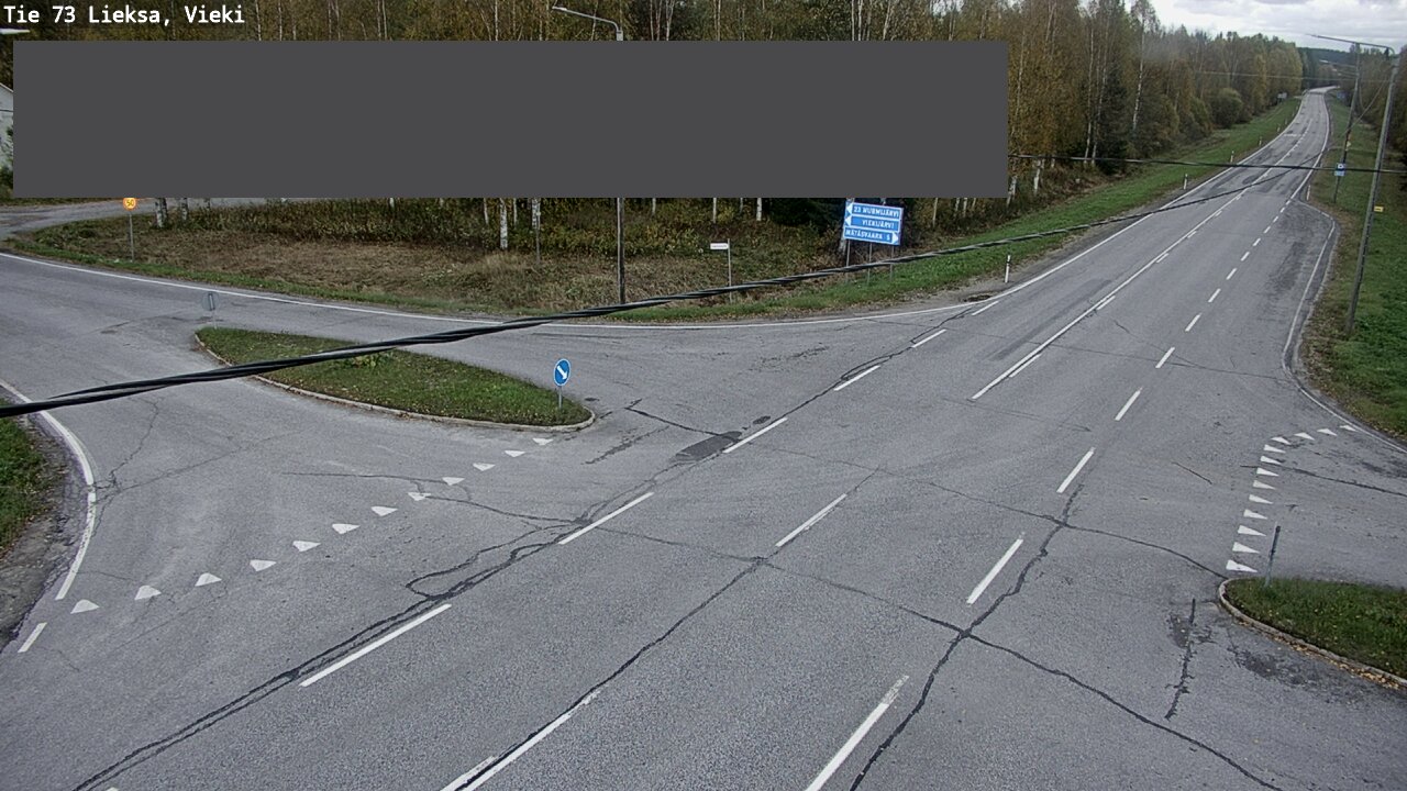 Kelikamerat Kuva Tie 73 Lieksa; Vieki, Lieksa, Pohjois-Karjala