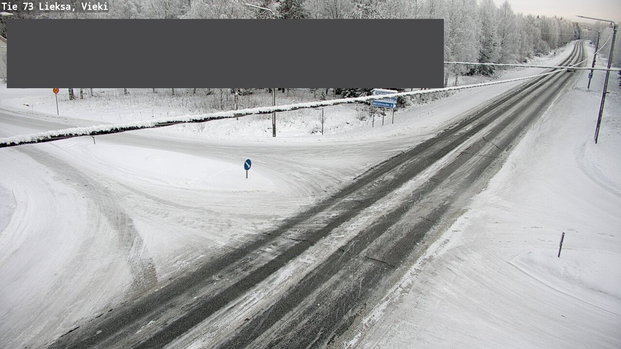 Kelikamerat Kuva Tie 73 Lieksa; Vieki, Lieksa, Pohjois-Karjala