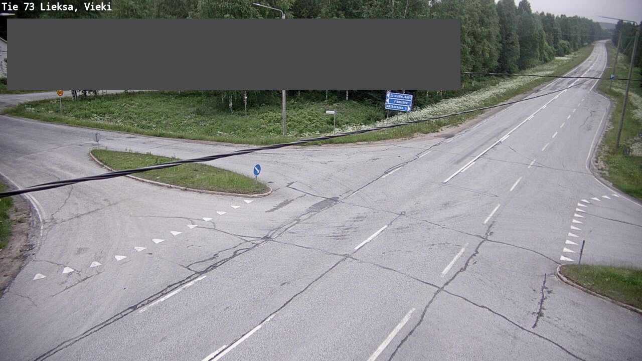 Kelikamerat Kuva Tie 73 Lieksa; Vieki, Lieksa, Pohjois-Karjala