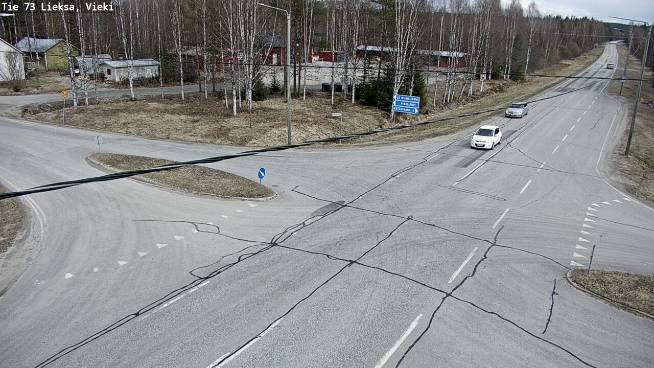 Weather Camera Image Väg 73 Lieksa, Vieki, Lieksa, Pohjois-Karjala