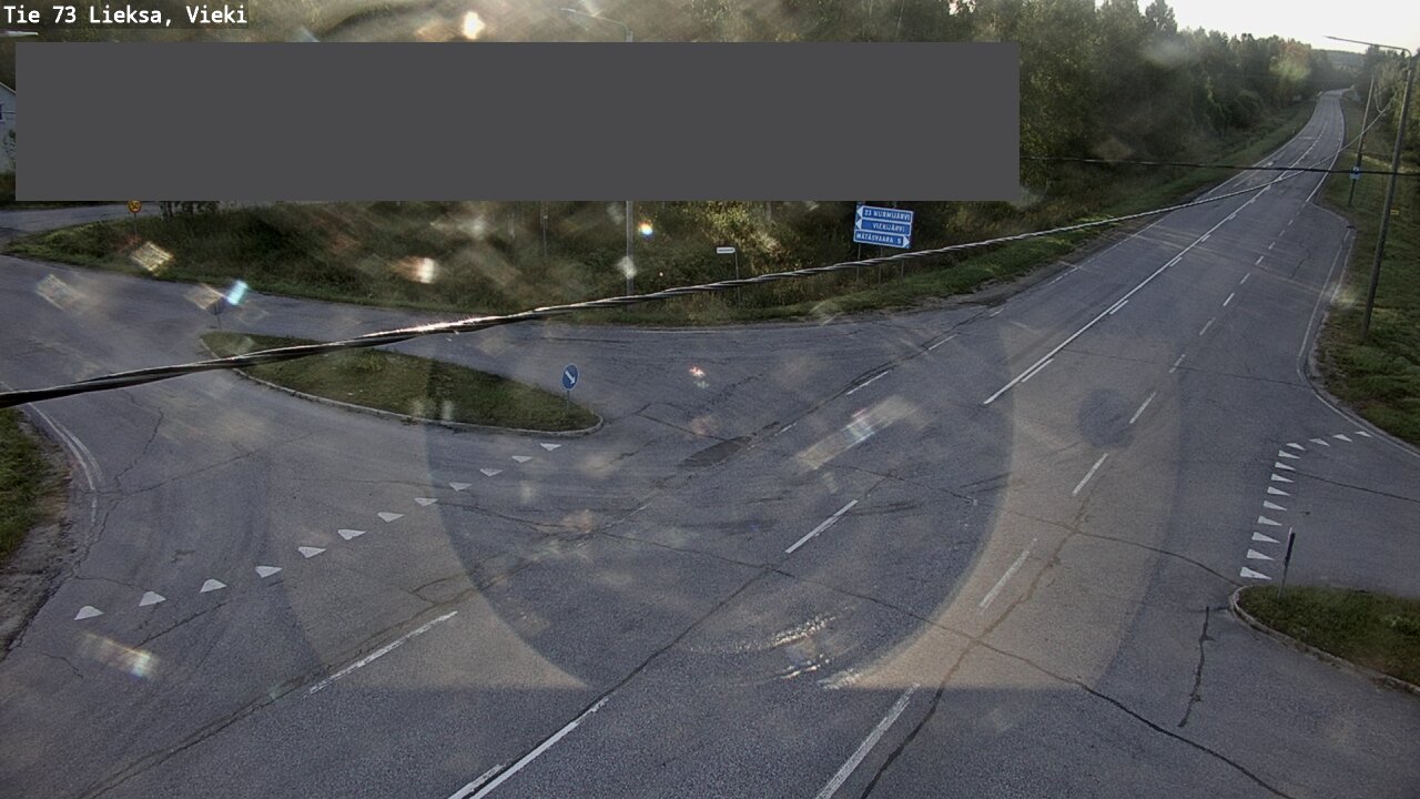 Weather Camera Image Väg 73 Lieksa, Vieki, Lieksa, Pohjois-Karjala