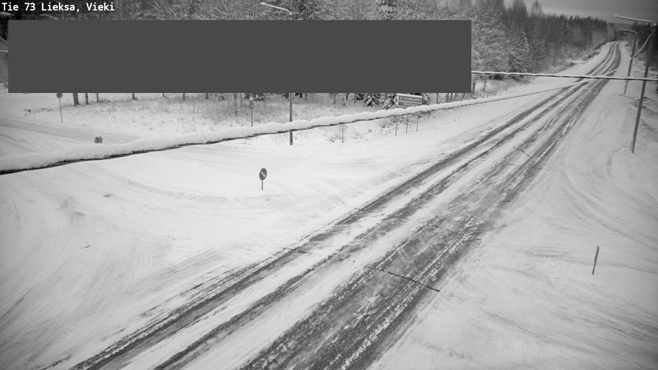 Weather Camera Image Road 73 Lieksa, Vieki, Lieksa, Pohjois-Karjala