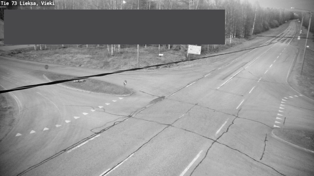 Kelikamerat Kuva Tie 73 Lieksa; Vieki, Lieksa, Pohjois-Karjala