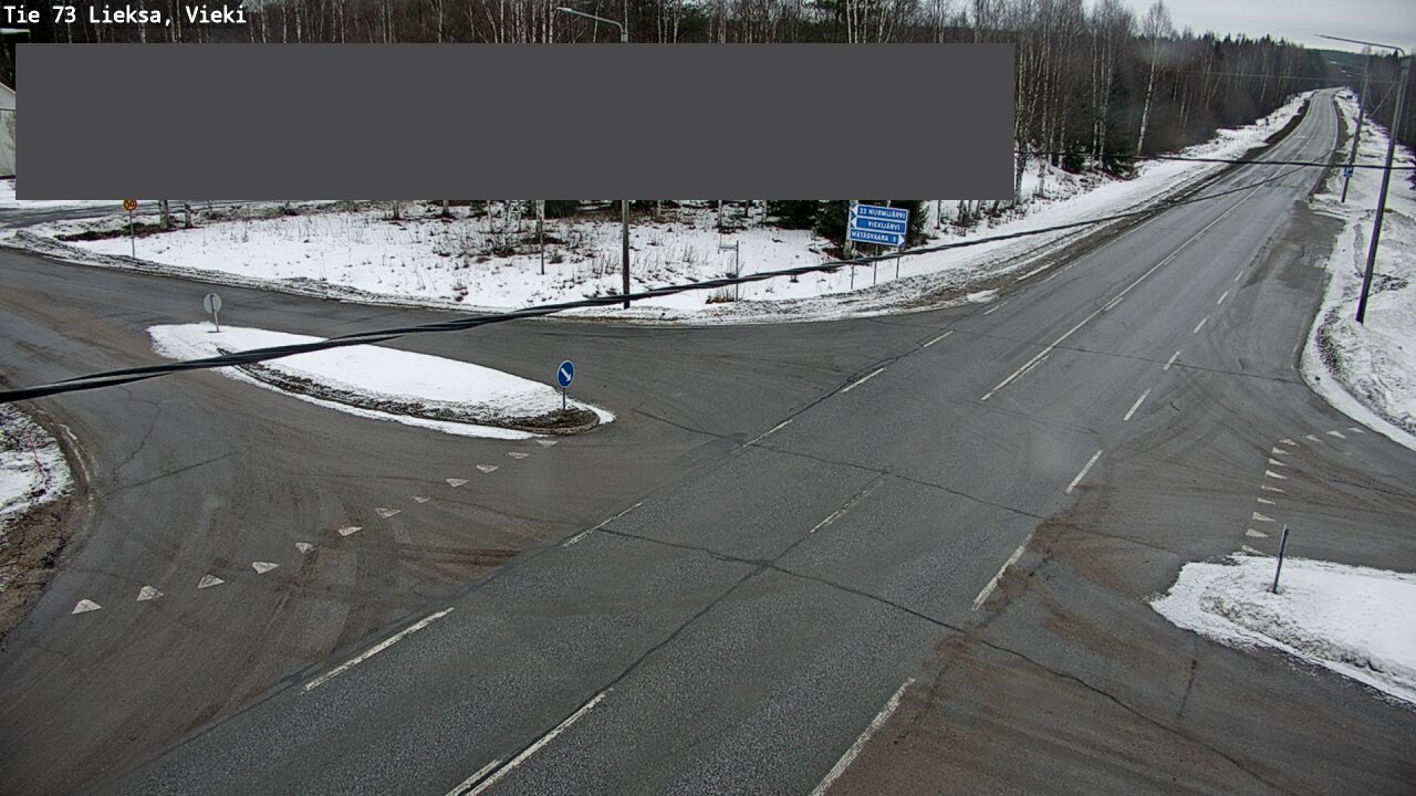 Kelikamerat Kuva Tie 73 Lieksa; Vieki, Lieksa, Pohjois-Karjala