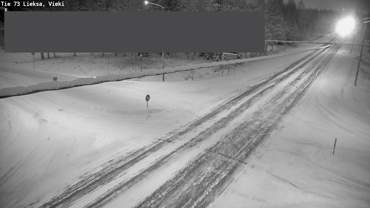 Weather Camera Image Road 73 Lieksa, Vieki, Lieksa, Pohjois-Karjala
