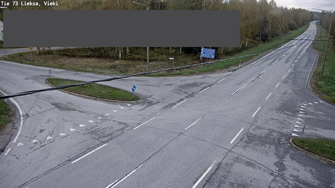 Weather Camera Image Road 73 Lieksa, Vieki, Lieksa, Pohjois-Karjala